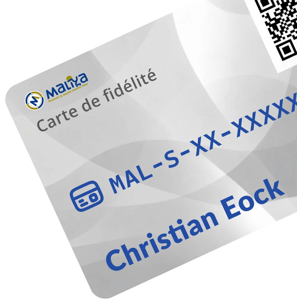 Maliya loyalty card